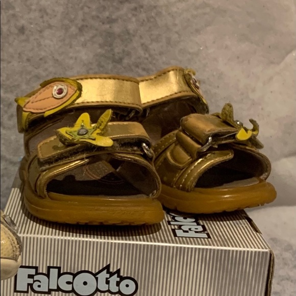 Falcotto leather baby sandals - Picture 4 of 4